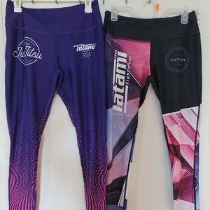 Two Tatami Fightwear South Coast Jiu Jitsu New Age Premium Grapplers Leggings L